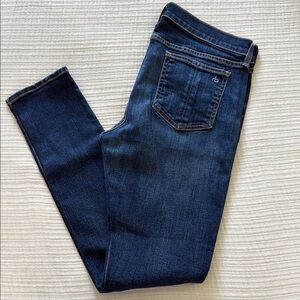 Rag & Bone Blue Skinny Jeans Premium Denim